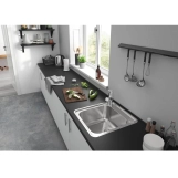 Смеситель для кухни Hansgrohe Focus M42 225мм, сталь (71829800) Фото - 3