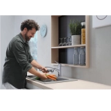 Смеситель для кухни Hansgrohe Focus M42 225мм, сталь (71829800) Фото - 6