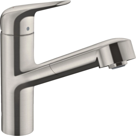 Змішувач для кухні Hansgrohe Focus M42 225мм, сталь (71829800)