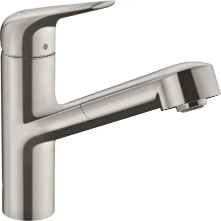 Змішувач для кухні Hansgrohe Focus M42 225мм, сталь (71829800)