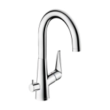 Змішувач для кухні Hansgrohe Talis S 220 з запірним вентилем, хром (72811000)