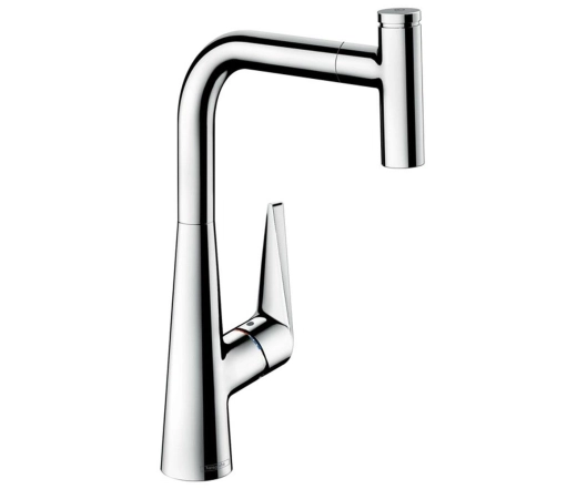 Змішувач для кухні Hansgrohe Talis Select S 300, одноважільний, з висувним виливом