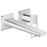 Смеситель для раковины Hansgrohe Metropol однорычажный с дуговидной ручкой и изливом 225 мм, настен. монтаж, хром