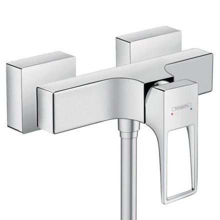 Змішувач для душу Hansgrohe Metropol одноважільний з петлевидною ручкою, хром