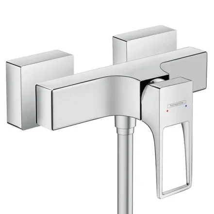 Змішувач для душу Hansgrohe Metropol одноважільний з петлевидною ручкою, хром