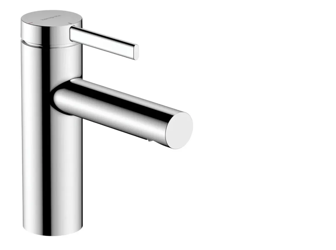 Змішувач для умивальника Hansgrohe ZESIS S 100, одноважільний, CoolStart зі зливним гарнітуром