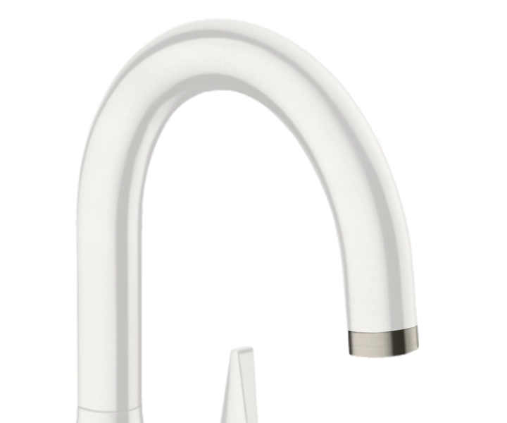 Носик смесителя Hansgrohe 72814800, белый (93147800)