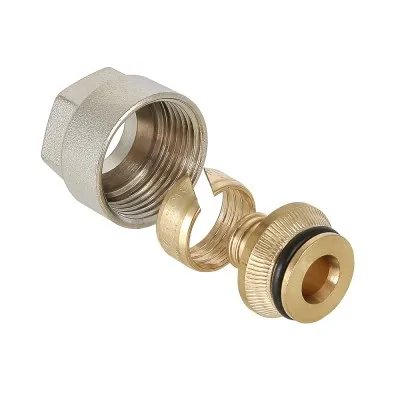 Компрессионный фитинг Heat-PEX для пластиковых труб d16 x 2,0