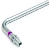 Трубка Г-образная для подключения радиаторов (н/ж сталь) HEAT-PEX d20 x 15, L = 750 мм