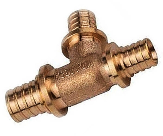 Трійник редукційний HEAT-PEX Evolution (латунь) d32 х 32 х 20 мм