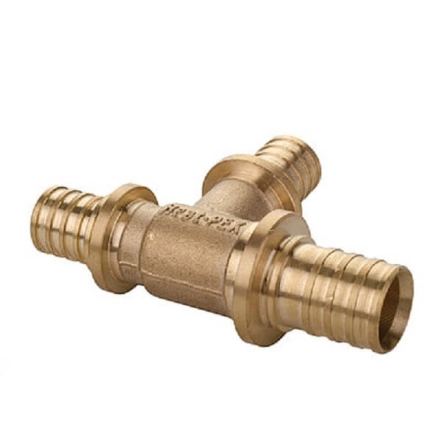 Тройник редукционный HEAT-PEX Evolution (латунь) d25 х 16 х 20 мм