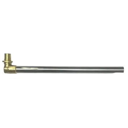 Трубка Г-подібна для підключення радіаторів (н/ж сталь) HEAT-PEX d16 x 15, L = 250 мм