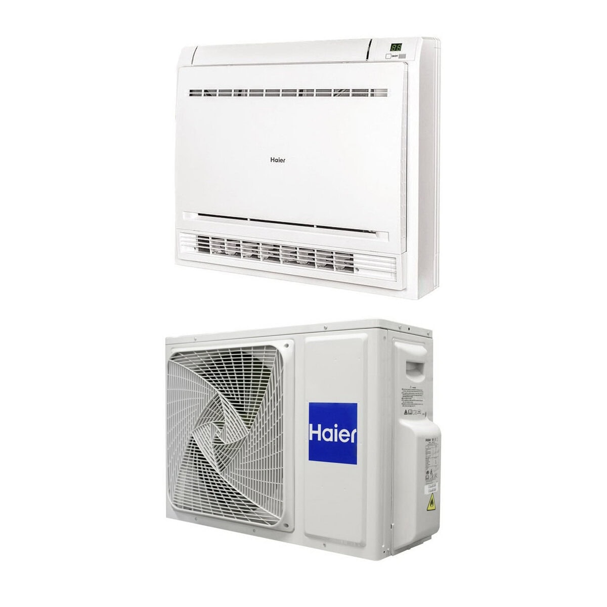 Напольный кондиционер консольного типа Haier AF35S2SD1FA(H) Wi-Fi + UVC +Self-Сlean/1U35MEHFRA-1 outdoor (Flexis)