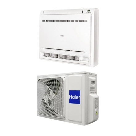 Підлоговий кондиціонер консольного типу Haier AF35S2SD1FA(H) Wi-Fi + UVC +Self-Сlean/1U35MEHFRA-1 outdoor (Flexis)