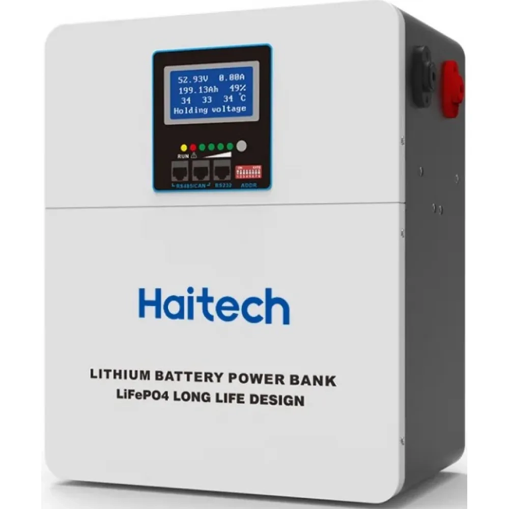 Акумулятор для ДБЖ Haitech Li-Wall 25.6V 100AH 2,56 кВт/год Фото - 1