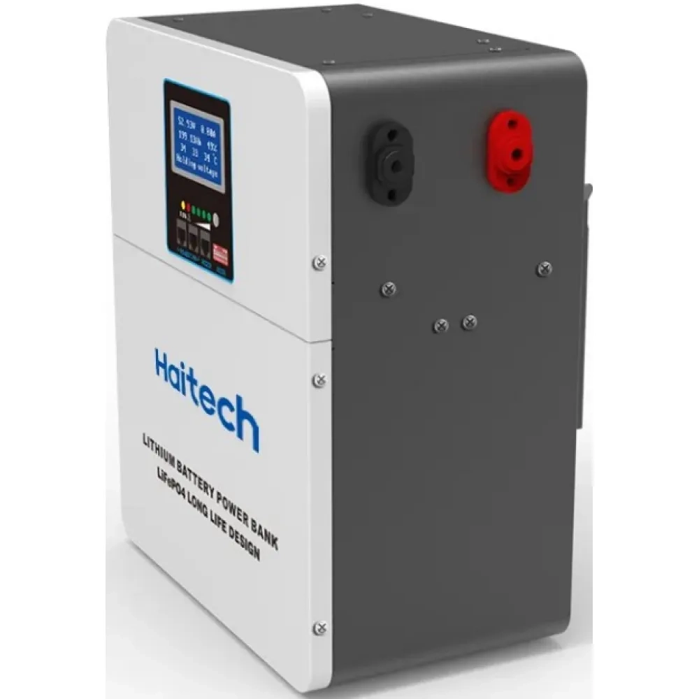 Акумулятор для ДБЖ Haitech Li-Wall 25.6V 100AH 2,56 кВт/год Фото - 4