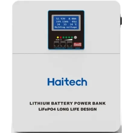 Акумулятор для ДБЖ Haitech Li-Wall 25.6V 100AH 2,56 кВт/год