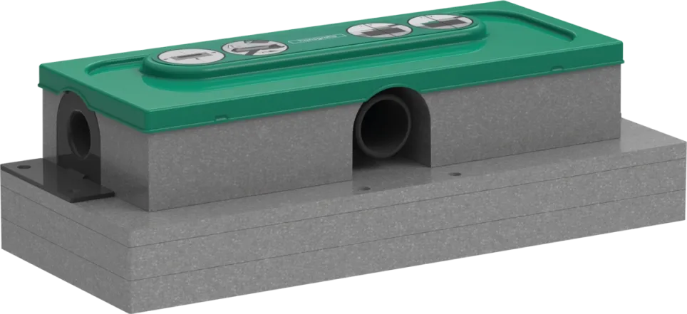 Прихована частина Hansgrohe для каналів uBox universal ø40 (01000180)