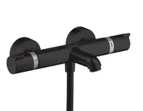 Термостат для ванни зовнiшнього монтажу Hansgrohe Ecostat Comfort, матовий чорний