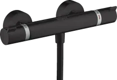 Термостат для душу Hansgrohe Ecostat Comfort, зовнiшньго монтажу, матовий чорний