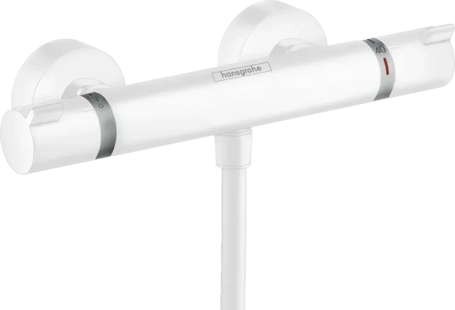 Термостат для душа Hansgrohe Ecostat, белый матовый (13116700)