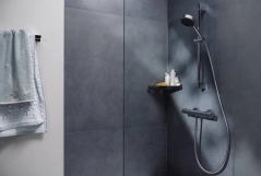 Термостат для душа наружного монтажа Hansgrohe ECOSTAT FINE, хром Фото - 4