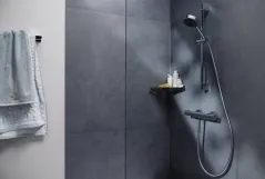 Термостат для душу зовнішнього  монтажу Hansgrohe ECOSTAT FINE, хром Фото - 4