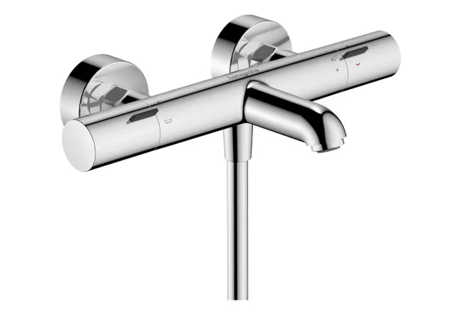 Термостат для ванны наружного монтажа Hansgrohe ECOSTAT FINE, хром