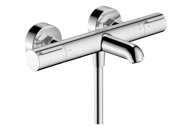 Термостат для ванни зовнішнього монтажу Hansgrohe ECOSTAT ELEMENT, хром