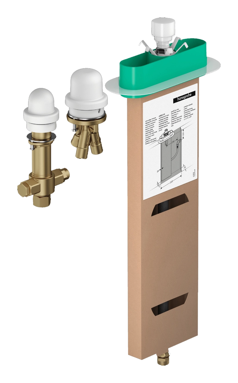 Вбудована частина змішувача для ванни Hansgrohe на 3 отвори (13481180)