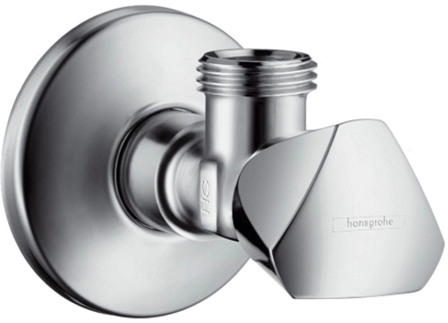Вентиль кутовий Hansgrohe 1/2x1/2, хром (13903000)