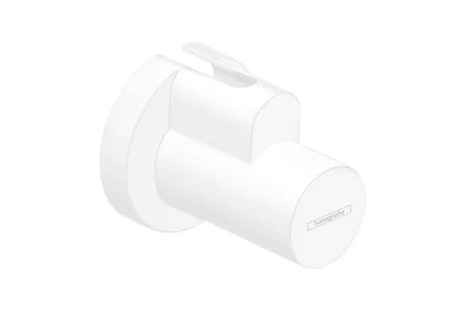 Накладка декоративная Hansgrohe на угловой вентиль подключения, матовый белый (13950700)