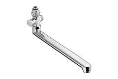 Излив для ванны Hansgrohe длинный поворотный 30 см, хром (14495000)