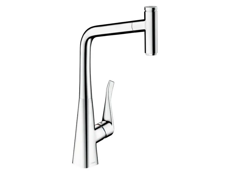 Смеситель для кухни Hansgrohe Metris Select M71 320 с вытяжным шлангом (14884000)