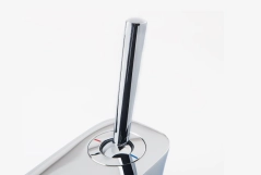 Змішувач для умивальника Hansgrohe PuraVida високий, хром (15072000) Фото - 1