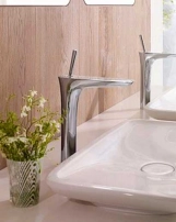 Змішувач для умивальника Hansgrohe PuraVida високий, хром (15072000) Фото - 2