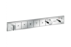 Термостат прихованого монтажу Hansgrohe RainSelect для 5х споживачiв, хром