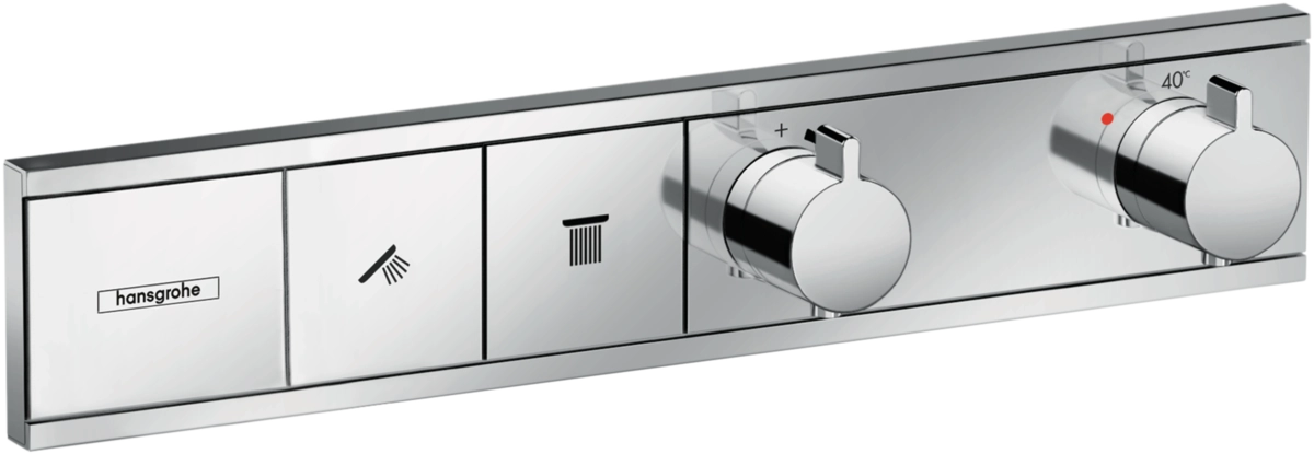 Термостат скрытого монтажа Hansgrohe RainSelect для 2х потребителей, хром
