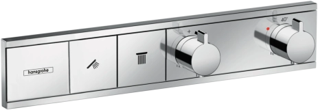 Термостат скрытого монтажа Hansgrohe RainSelect для 2х потребителей, хром