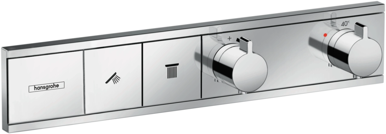 Термостат скрытого монтажа Hansgrohe RainSelect для 2х потребителей, хром