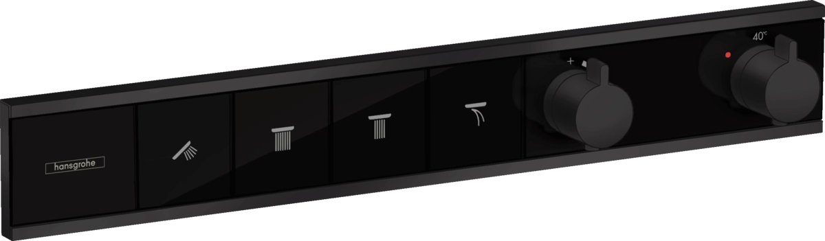 Термостат для душу Hansgrohe RainSelect, чорний матовий (15382670)