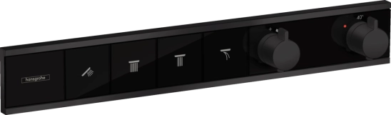 Термостат для душу Hansgrohe RainSelect, чорний матовий (15382670)
