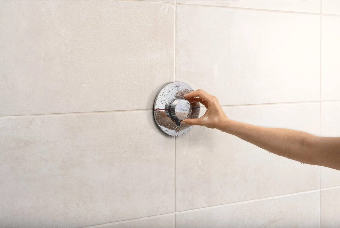 Термостат прихованого монтажу  Hansgrohe SHOWER SELECT COMFORT S  для 2х споживачів, хром Фото - 2