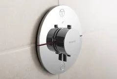 Термостат скрытого монтажа Hansgrohe SHOWER SELECT COMFORT S для 2х потребителей, хром Фото - 1