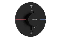 Термостат прихованого монтажу  Hansgrohe SHOWER SELECT COMFORT S  для 2х споживачів, чорний матовий