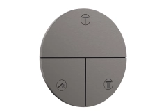 Переключатель Hansgrohe ShowerSelect Comfort S на 3 функции, черный хром (15558340)