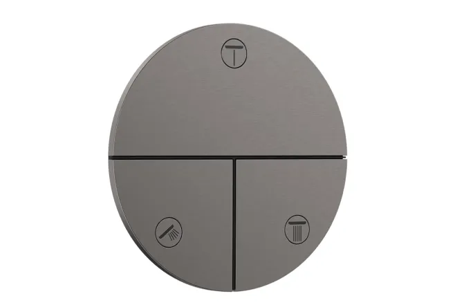 Переключатель Hansgrohe ShowerSelect Comfort S на 3 функции, черный хром (15558340)