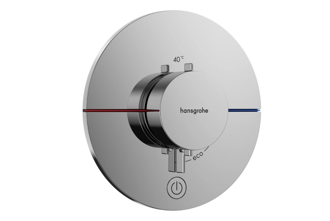 Термостат прихованого монтажу Hansgrohe ShowerSelect Comfort S HighFlow на 1 функцію, хром (15562000)