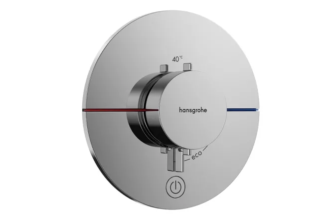 Термостат прихованого монтажу Hansgrohe ShowerSelect Comfort S HighFlow на 1 функцію, хром (15562000)