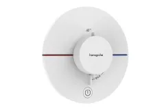 Термостат скрытого монтажа Hansgrohe ShowerSelect Comfort S HighFlow на 1 функцию, матовый белый (15562700)